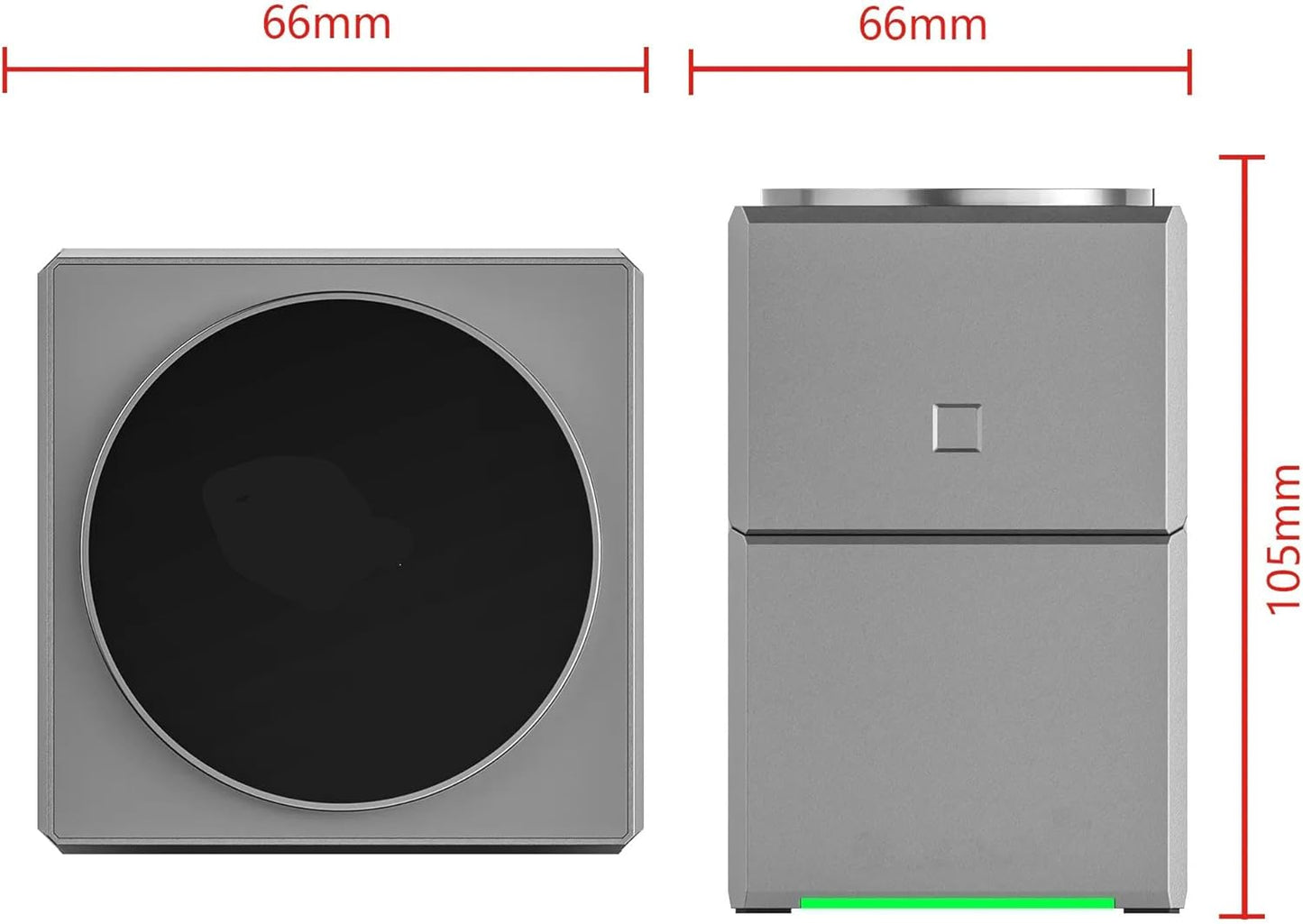 DIGITAL Wireless Charging Station, CubeTrick-X Qi2 15W Fast Charge, 3 in 1 Wireless Charging Station for Apple Watch Charger, for iPhone 15, 14, 13, 12 Series, AirPods