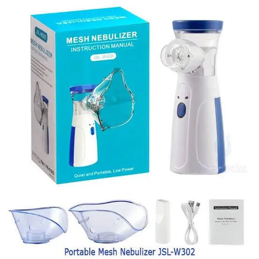 Portable Mesh Nebulizer | Personal Inhalers For Breathing Problems For Travel and Home Daily Use